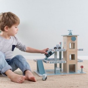 LITTLE DUTCH DREWNIANY GARAŻ PARKING WIELOPOZIOMOWY DLA AUT