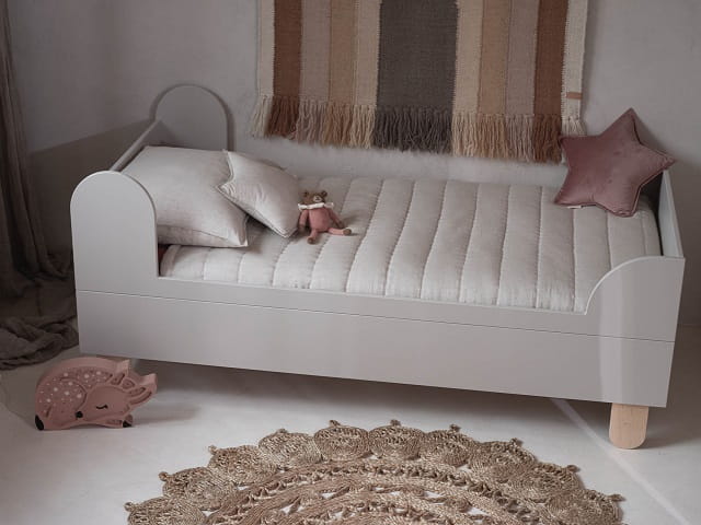 Łóżko dziecięce 80x160 cm Basic kaszmir 8