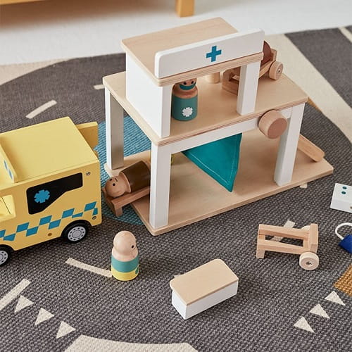 Szpital z figurkami Aiden Kids Concept 5