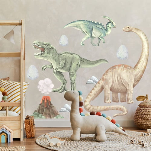 Naklejka na ścianę dinozaury I 2
