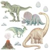 Naklejka na ścianę dinozaury I 1