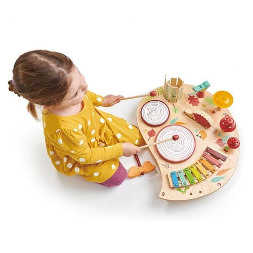 Drewniany stolik muzyczny Tender Leaf Toys 5