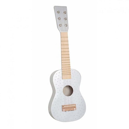 Gitara srebrna drewniana Jabadabado