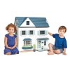 Drewniany trzypiętrowy domek dla lalek Tender Leaf Toys 4