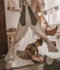 Namiot tipi dla dzieci z matą podłogową - Cyrk