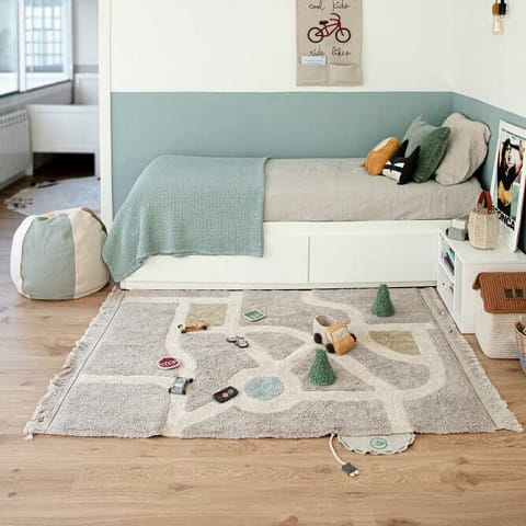 Lorena Canals Dywan do Zabawy Mapa Miasta Eco-City 120x170 cm 1