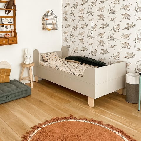 Łóżko dziecięce 80x160 cm Basic kaszmir 1