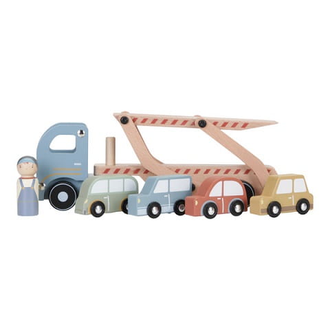 Laweta z autami Little Dutch 1