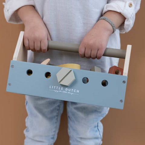 Toolbox zestaw majsterkowicza skrzynka z narzędziami Little Dutch 4