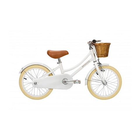 Banwood Rowerek Classic White biały z koszyczkiem dla dziewczynki, 16 cali 3