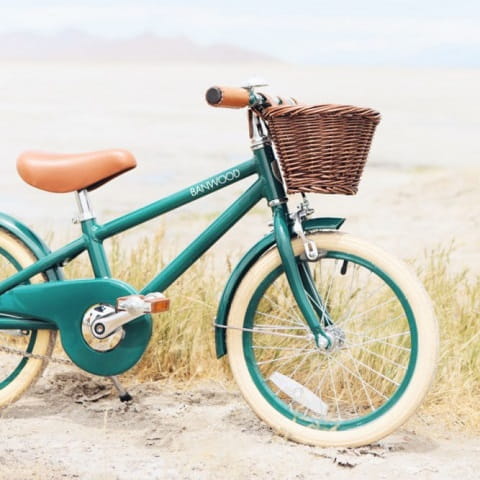 Banwood Rowerek Classic Dark Green dla chłopca, 16 cali 2