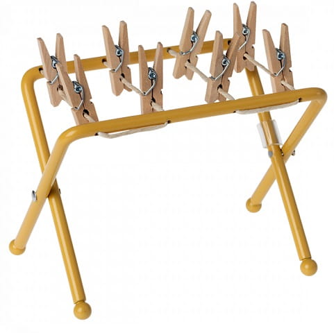 Maileg Suszarka na bieliznę - drying rack ocher mała