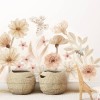 Naklejka na ścianę łąka boho kwiaty  2