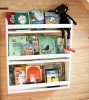 Półka na książki biblioteczka szeroka Bambooko 2