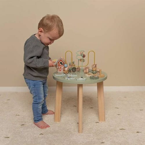 Stolik edukacyjny Little Farm Little Dutch
