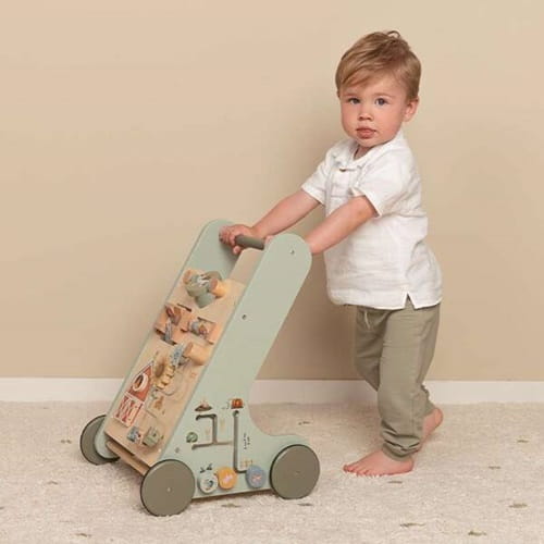 Drewniany chodzik edukacyjny Little Farm na roczek Little Dutch DOSTAWA GRATIS 2