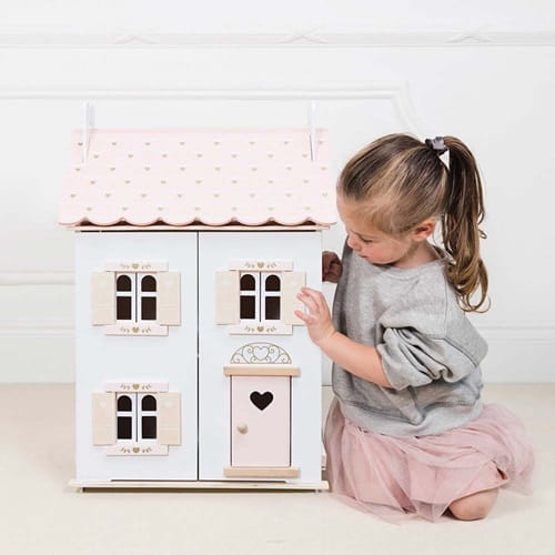 Drewniany domek dla lalek Roseheart Le Toy Van 4