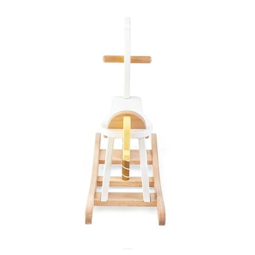 Konik na biegunach z jednorożcem Le Toy Van 6