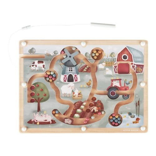 Magnetyczny labirynt Farm Little Dutch 7
