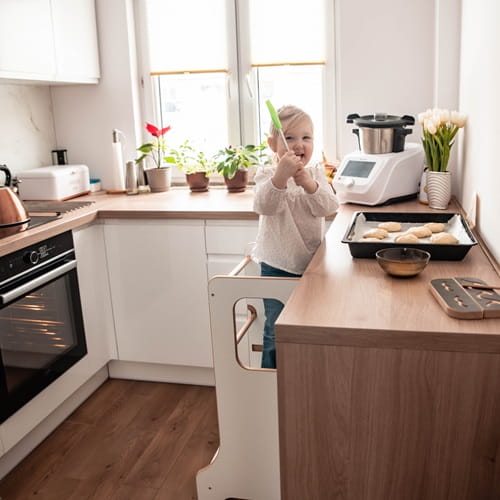 Kitchen Helper pomocnik kuchenny biały SLIM M 7