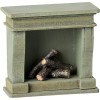 Maileg kominek dla myszek Miniature fireplace