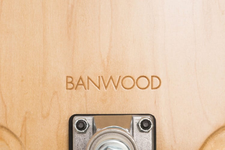 Deskorolka red Banwood 9