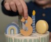 Torcik urodzinowy Błękit na rzepy Little Dutch 7