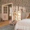 Tapeta dziecięca Woodland Pink różowa w brytach zwierzątka 6