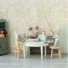 Maileg stolik ze stołkiem drewniany Table and stool set  4