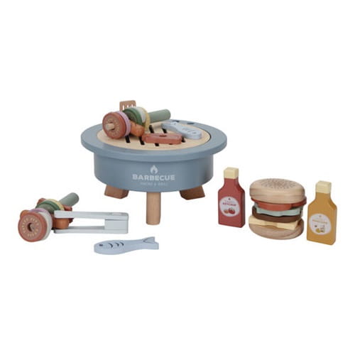 Zestaw Grill drewniany Little Dutch 2