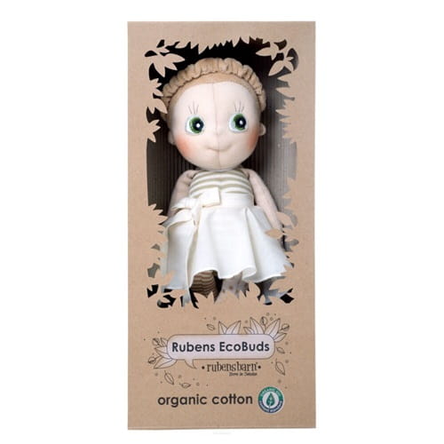 Lalka szmaciana z bawełny organicznej Rubens Barn - Hazel - Ecobuds 3