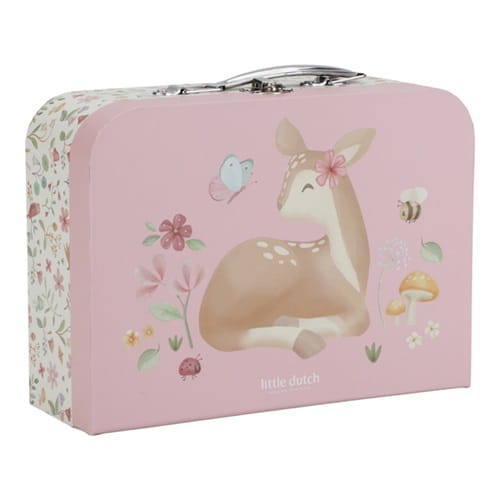 Zestaw 2 różowych walizeczek Fairy Garden Little Dutch 2