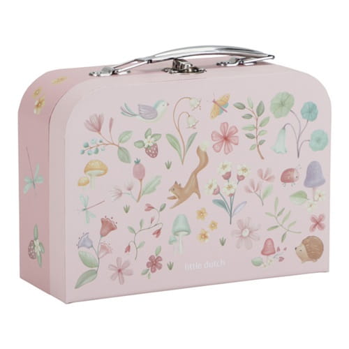 Zestaw 2 różowych walizeczek Fairy Garden Little Dutch 7