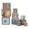 Piramida wieża kartonowa Forest Friends Little Dutch 4