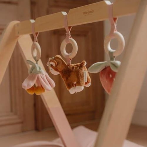 Baby gym stojak pałąk interaktywny Fairy Garden Little Dutch 9