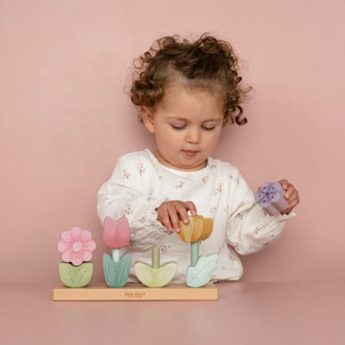 Układanka kwiaty Fairy Garden Little Dutch 2