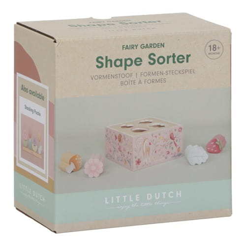 Sorter różowy Fairy Garden drewniany Little Dutch 7