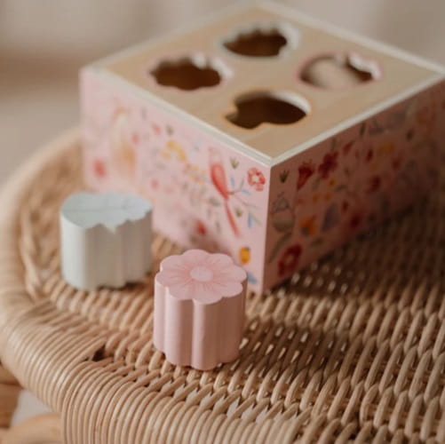 Sorter różowy Fairy Garden drewniany Little Dutch 5