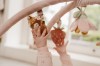 Mata aktywizująca z pałąkiem różowa Fairy Garden Little Dutch 3