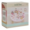 Stolik edukacyjny różowy Fairy Garden dla dziewczynki na roczek Little Dutch 9