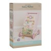 Drewniany chodzik pchacz różowy Fairy Garden roczek dziewczynki Little Dutch 13