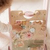 Drewniany chodzik pchacz różowy Fairy Garden roczek dziewczynki Little Dutch 6