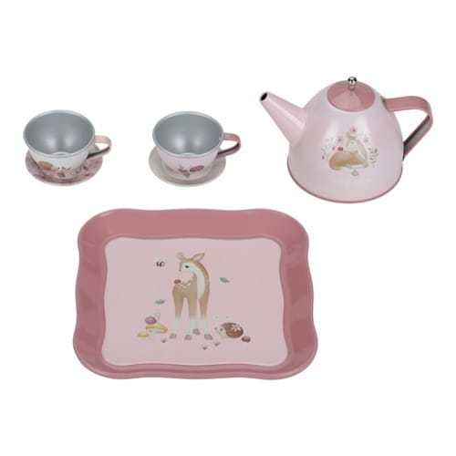 Zestaw do herbaty w walizeczce Fairy Garden Little Dutch 6