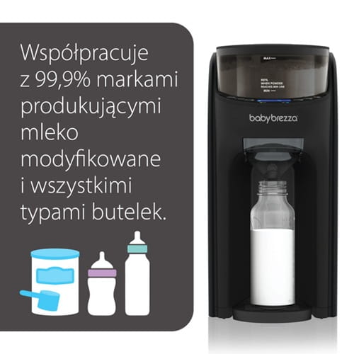 Baby Brezza ekspres do mleka Formula Pro Advanced All Black 5