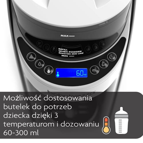 Baby Brezza ekspres do mleka Formula Pro Advanced 9