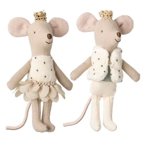 Maileg Myszki Bliźniaki królewskie w pudełku Royal Twins 2025 1