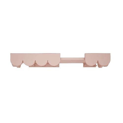 Półka ścienna Babushka róż  1