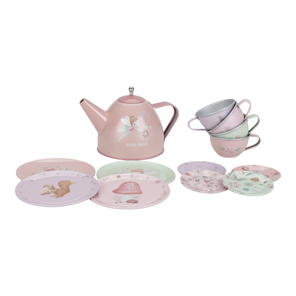 Zestaw metalowy do herbaty Fairy Garden Little Dutch 3