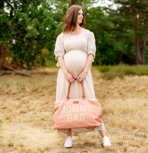 Torba Mommy Bag Różowa 8