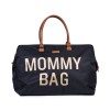 Torba Mommy Bag Czarno-Złota